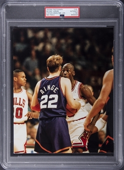 1993 Stephen Green/Time-Life Original Type 1 Michael Jordan Photograph From NBA Finals - PSA Authentic